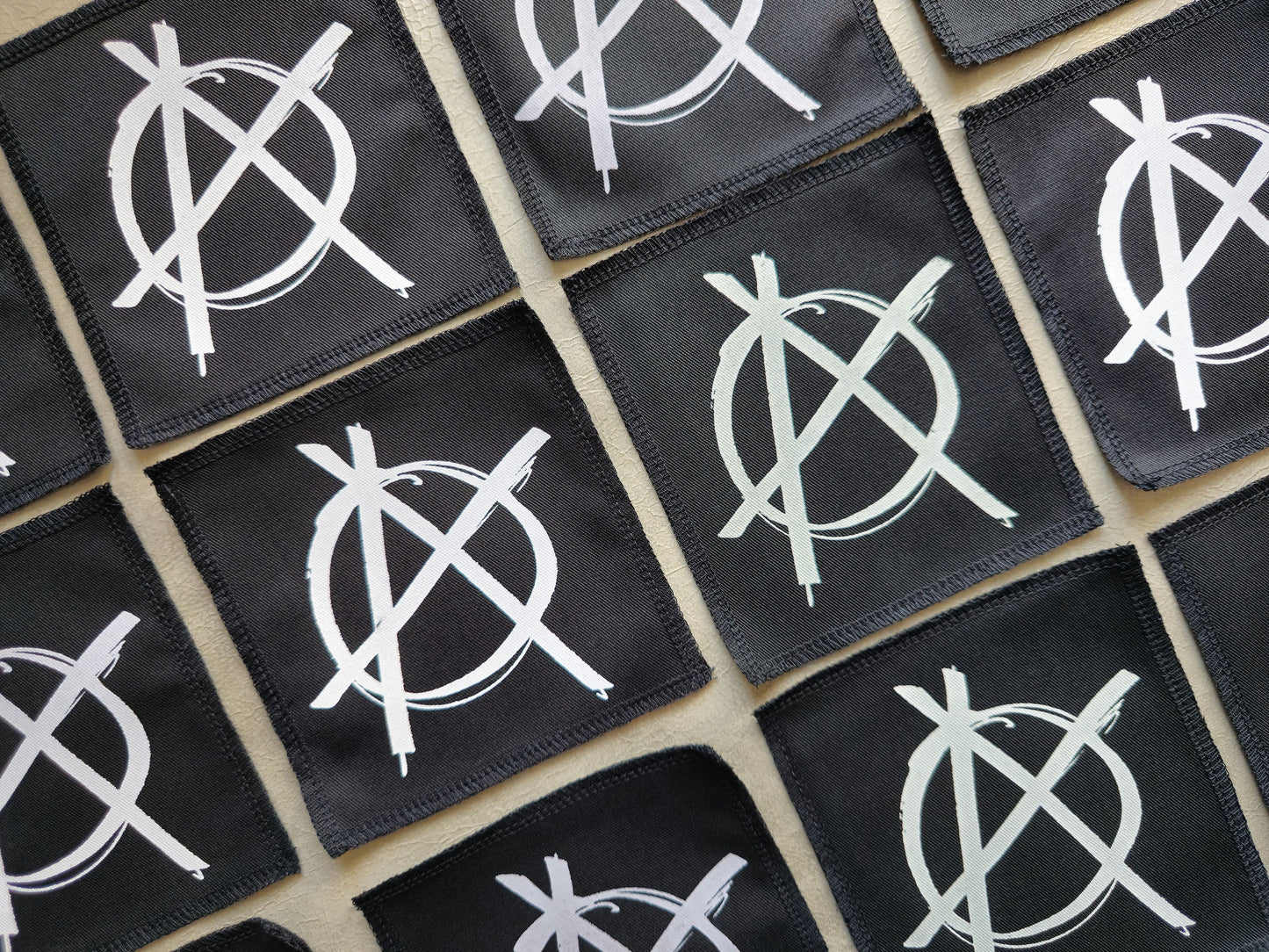 Anarchy Patch | Handmade Screen Printed Patch | Sew On Patch