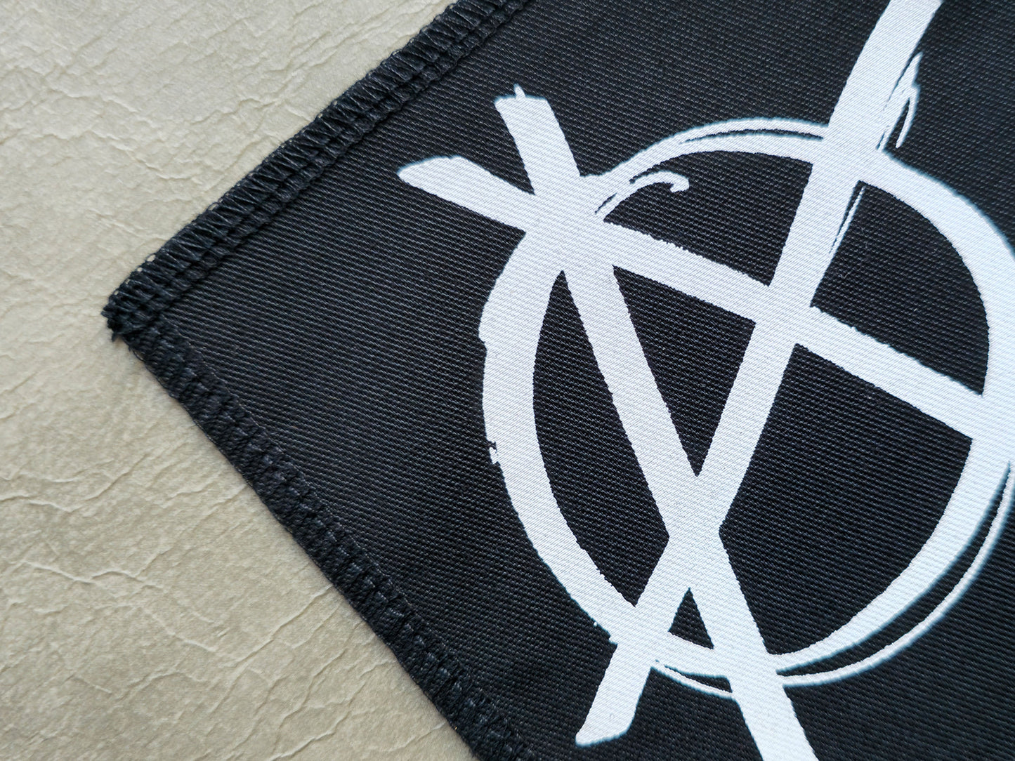 Anarchy Patch | Handmade Screen Printed Patch | Sew On Patch