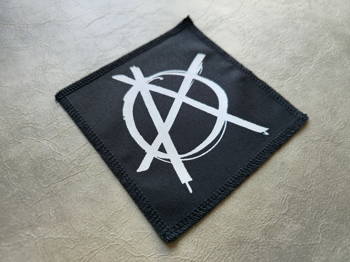 Anarchy Patch | Handmade Screen Printed Patch | Sew On Patch