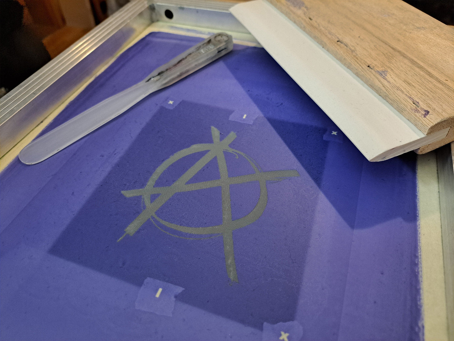 Anarchy Patch | Screen Printed Patch | Punk Patch