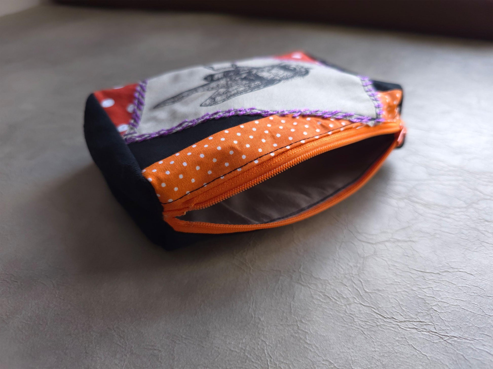Fly Belt Pouch | Handmade Waist Bag | Screen Printed | Punk Pocket