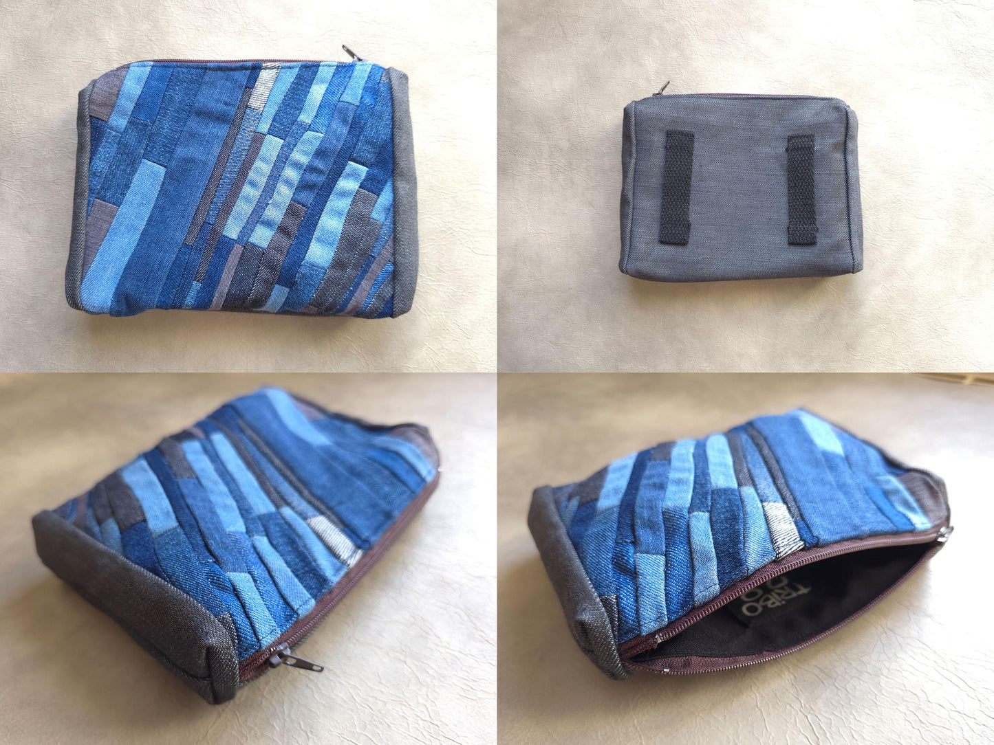 Jeans Belt Pouch | Handmade Waist Bag | Zero waste
