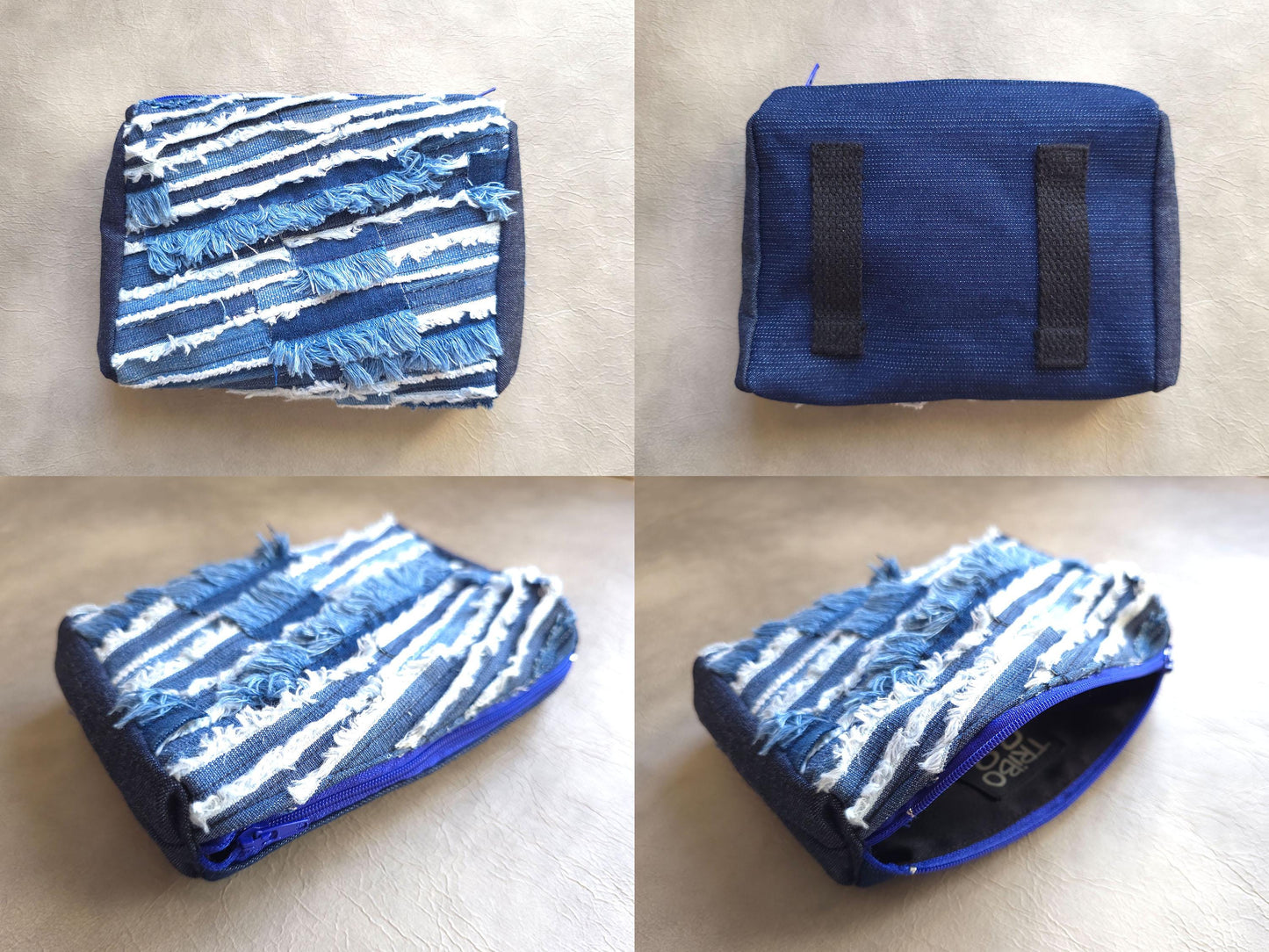 Denim Belt Pouch | Handmade Waist Bag | Zero waste