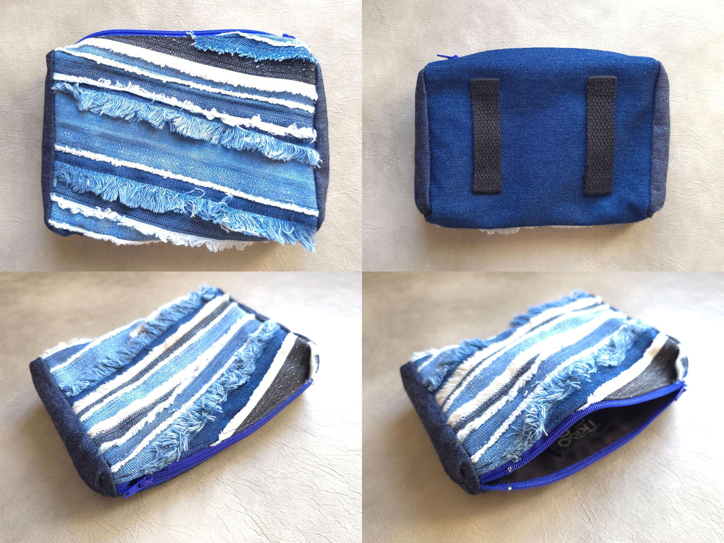Denim Belt Pouch | Handmade Waist Bag | Zero waste