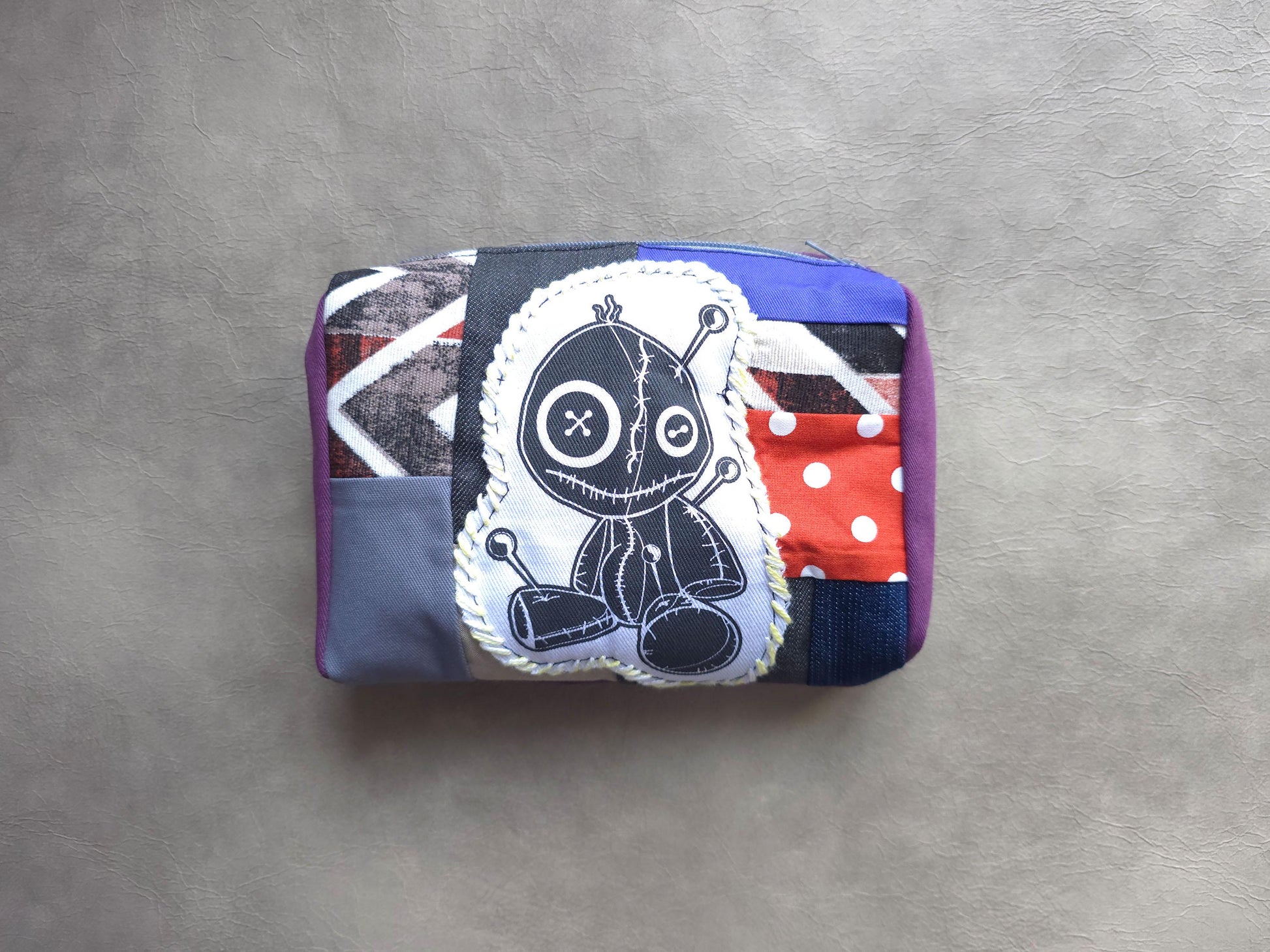 Voodoo Belt Pouch | Handmade Waist Bag | Screen Printed
