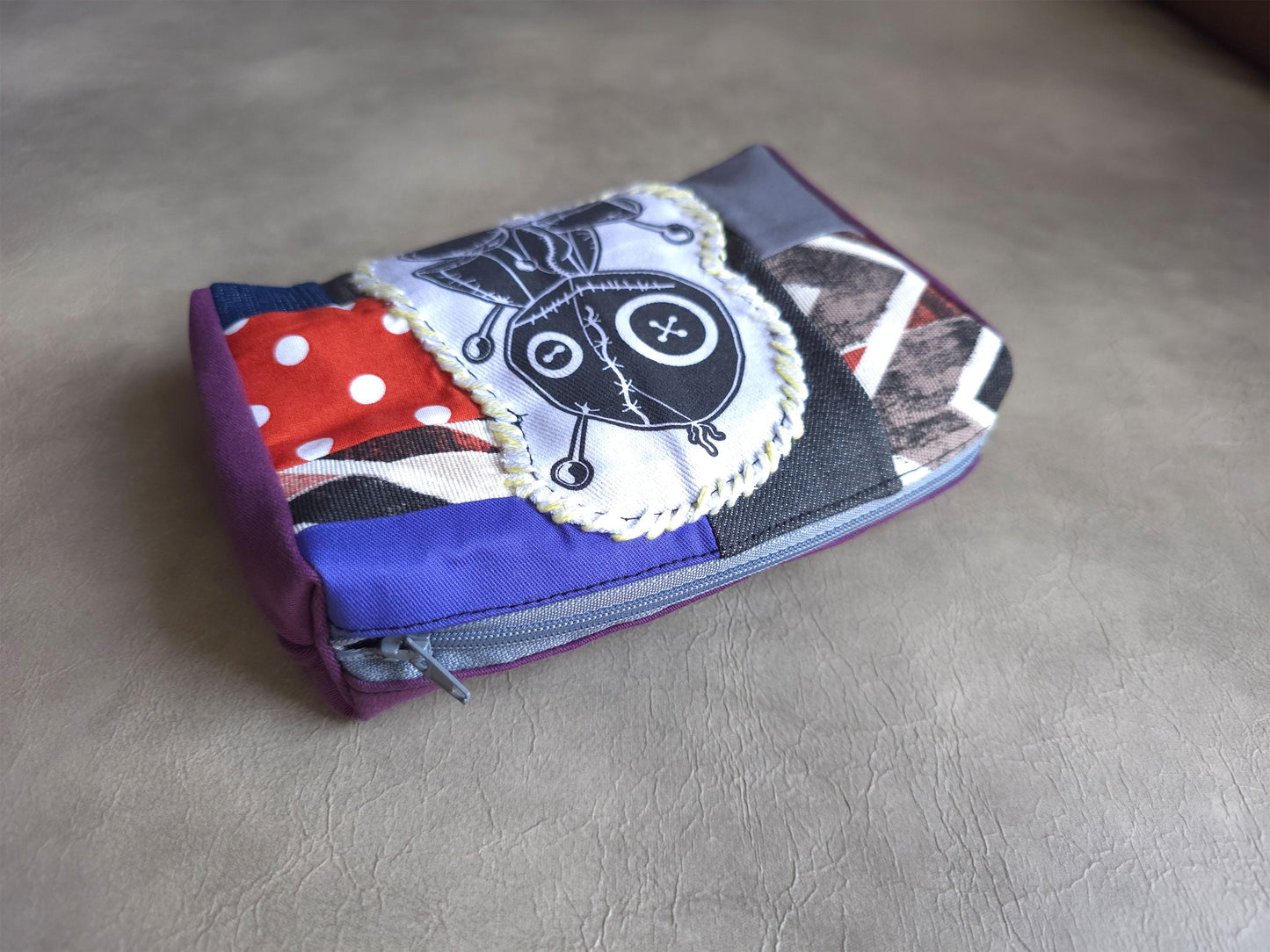 Voodoo Belt Pouch | Handmade Waist Bag | Screen Printed