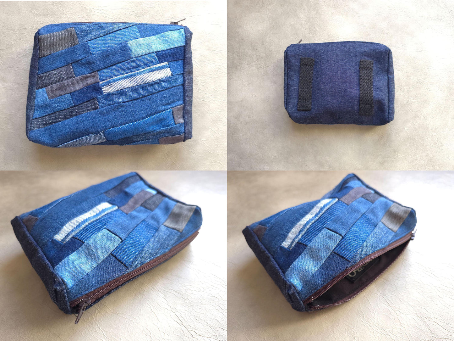 Jeans Belt Pouch | Handmade Waist Bag | Zero waste