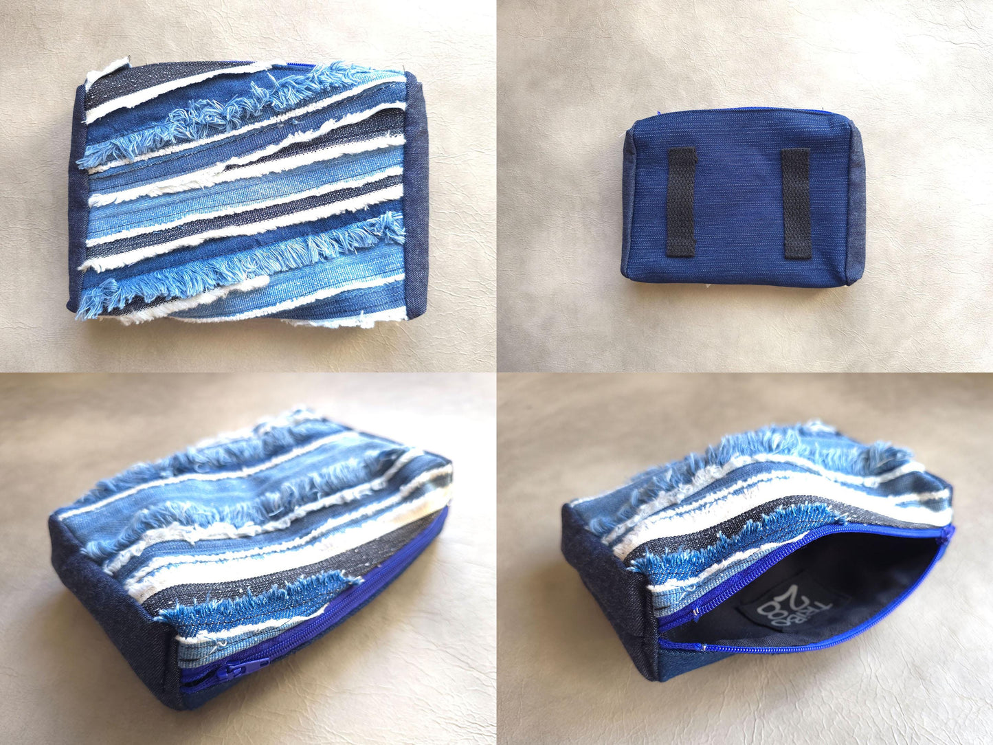 Denim Belt Pouch | Handmade Waist Bag | Zero waste