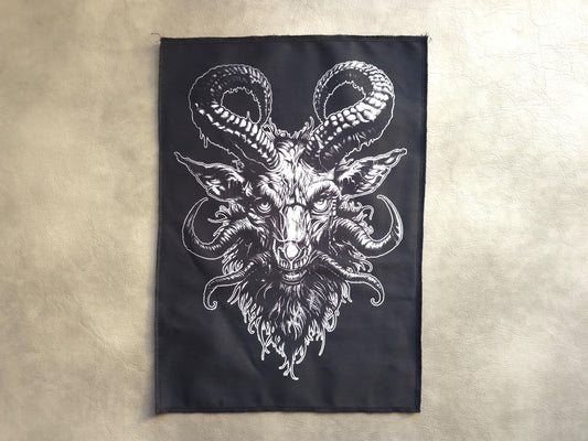 Baphomet Backpatch | Screen Printed Patch | Handmade